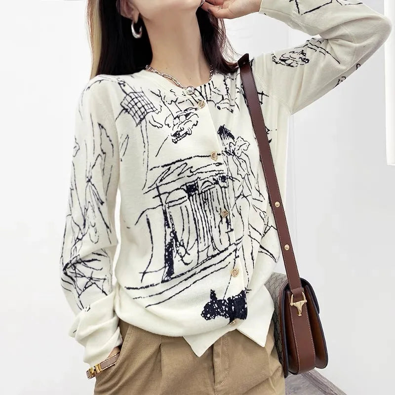 Elsie - Innovative Strickjacke