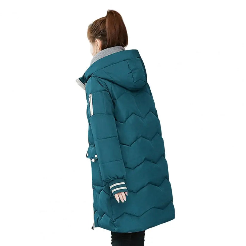 Juliet - Lange gefütterte jacke für damen