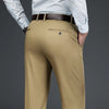 Herrenhose in klassischer Passform mit Stretchanteil und knitterfrei