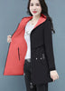 Franziska - Lange Windbreaker-Jacke