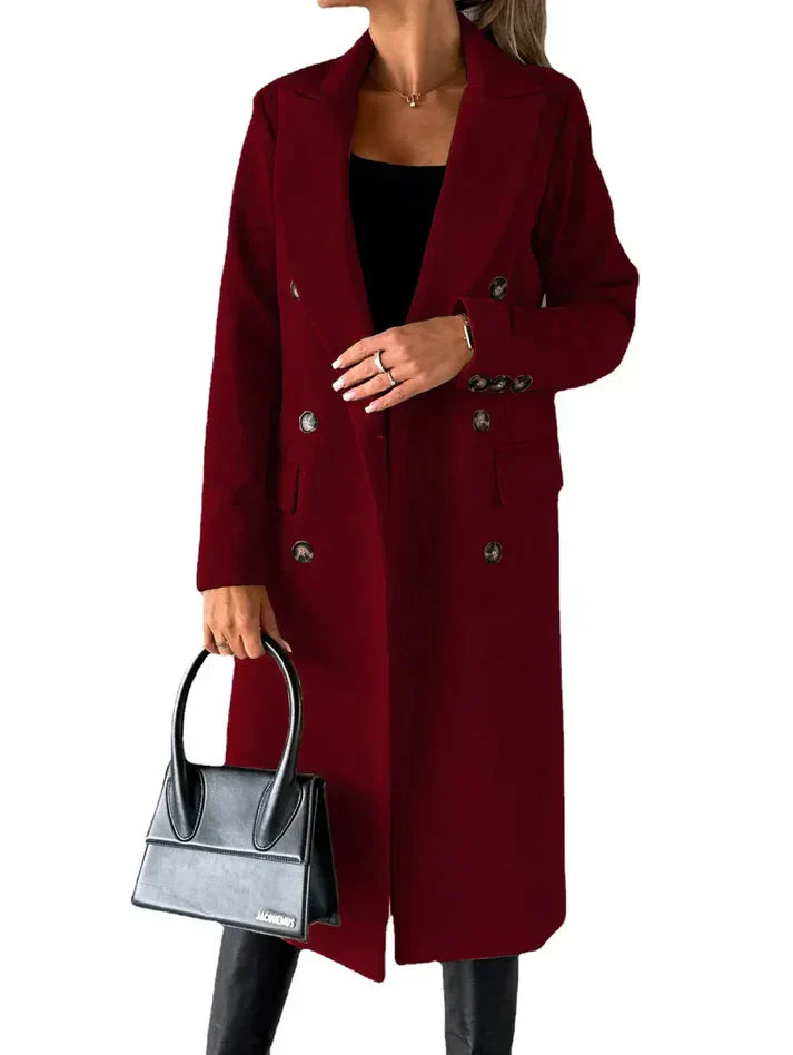 Tessa - Eleganter Langer Mantel