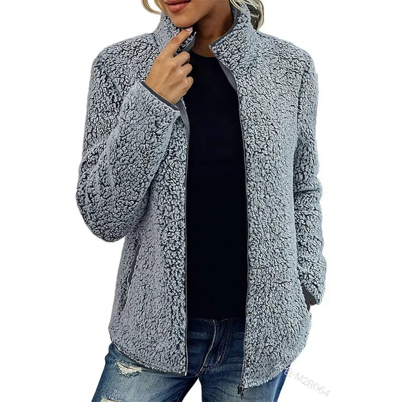 Mindy - Winter-fleecejacke für Damen