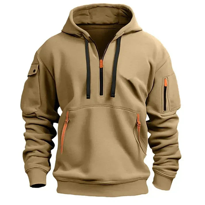 Freddy - Sportliche Herren Hoodies Mit Half Zip