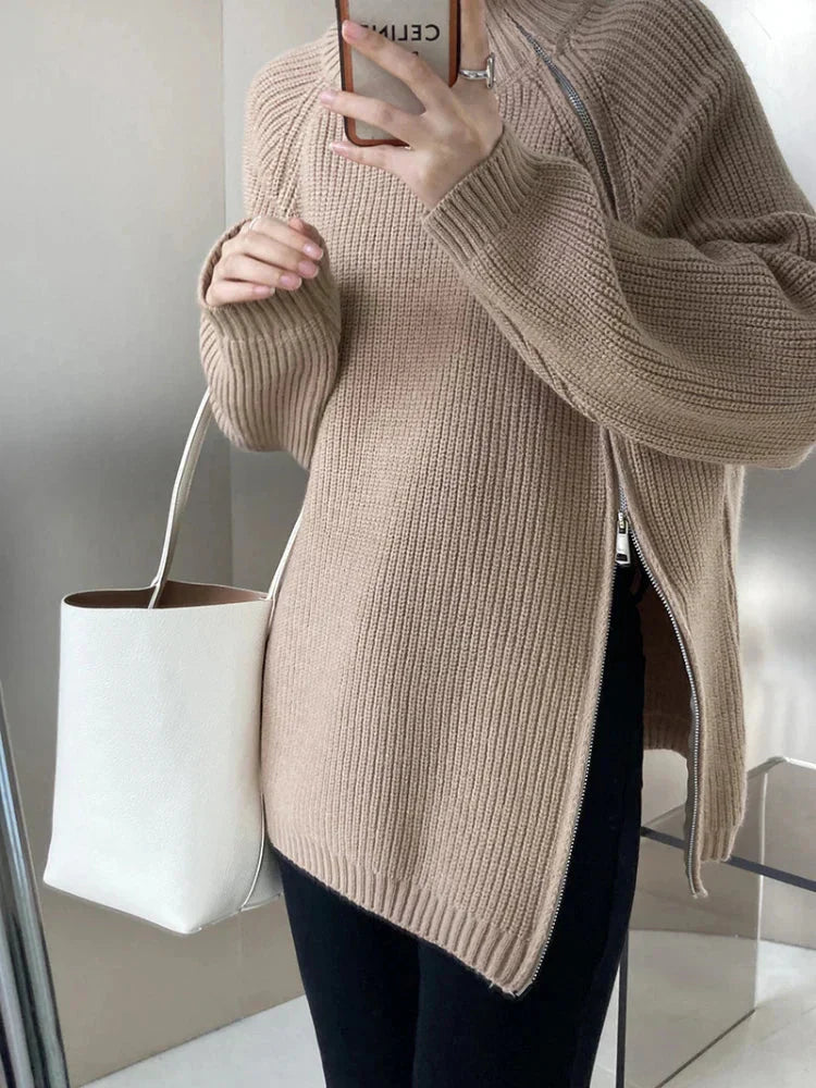 Dana - Klassischer Gestreifter Retropullover
