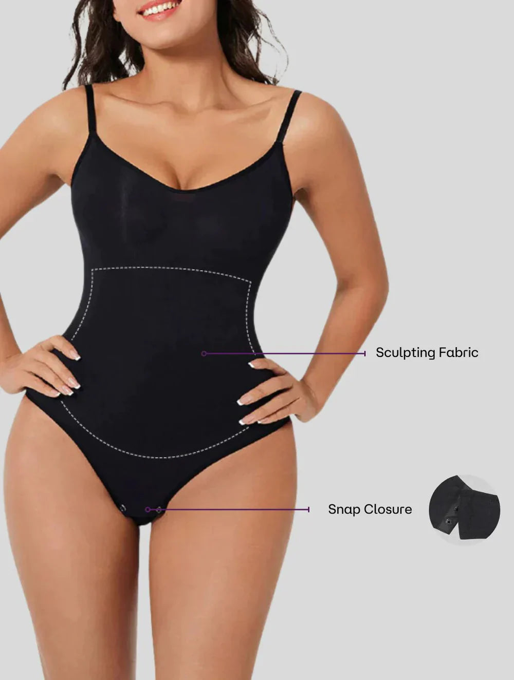 Waltraud - Modellierender Bodysuit