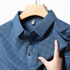 Herren-Kurzarm-Poloshirt mit Knopfkragen