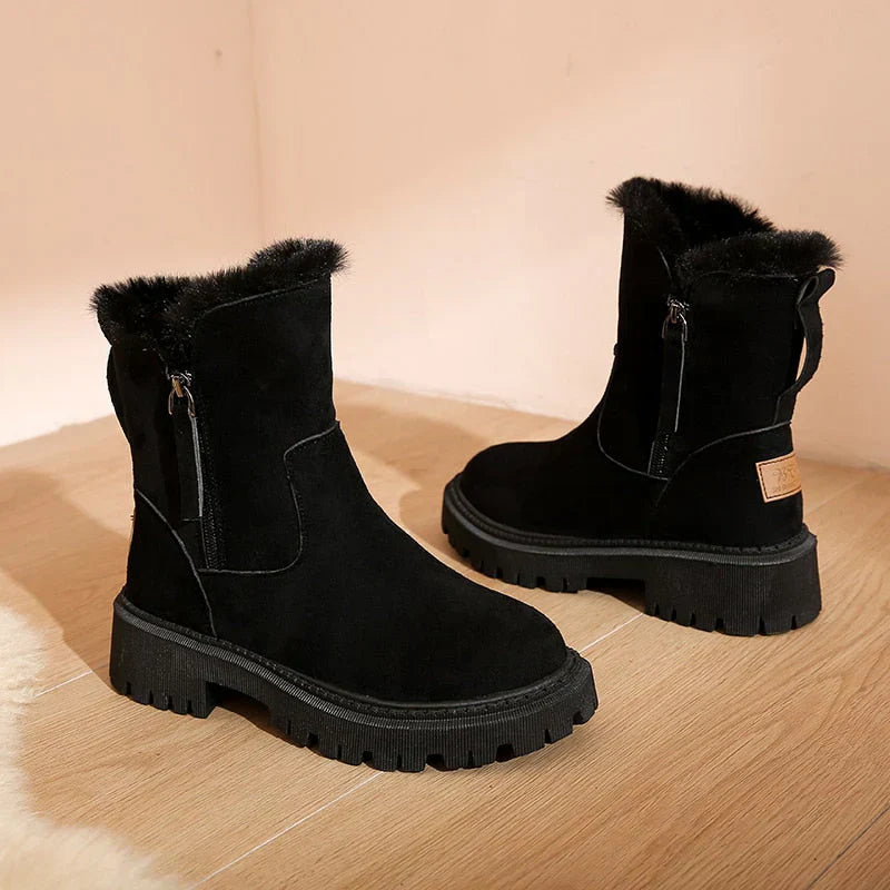 Romina - Knöchelhohe schneestiefel für damen