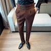 Herren Veneto-Hose - Baumwollmix mit verstellbarem Bund
