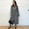 Everlee - Gemütlicher Langer Damen Trenchcoat