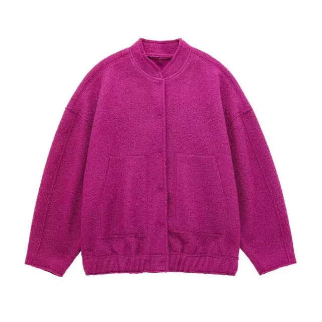 Joyce - Warme Oversized Strickcardigan
