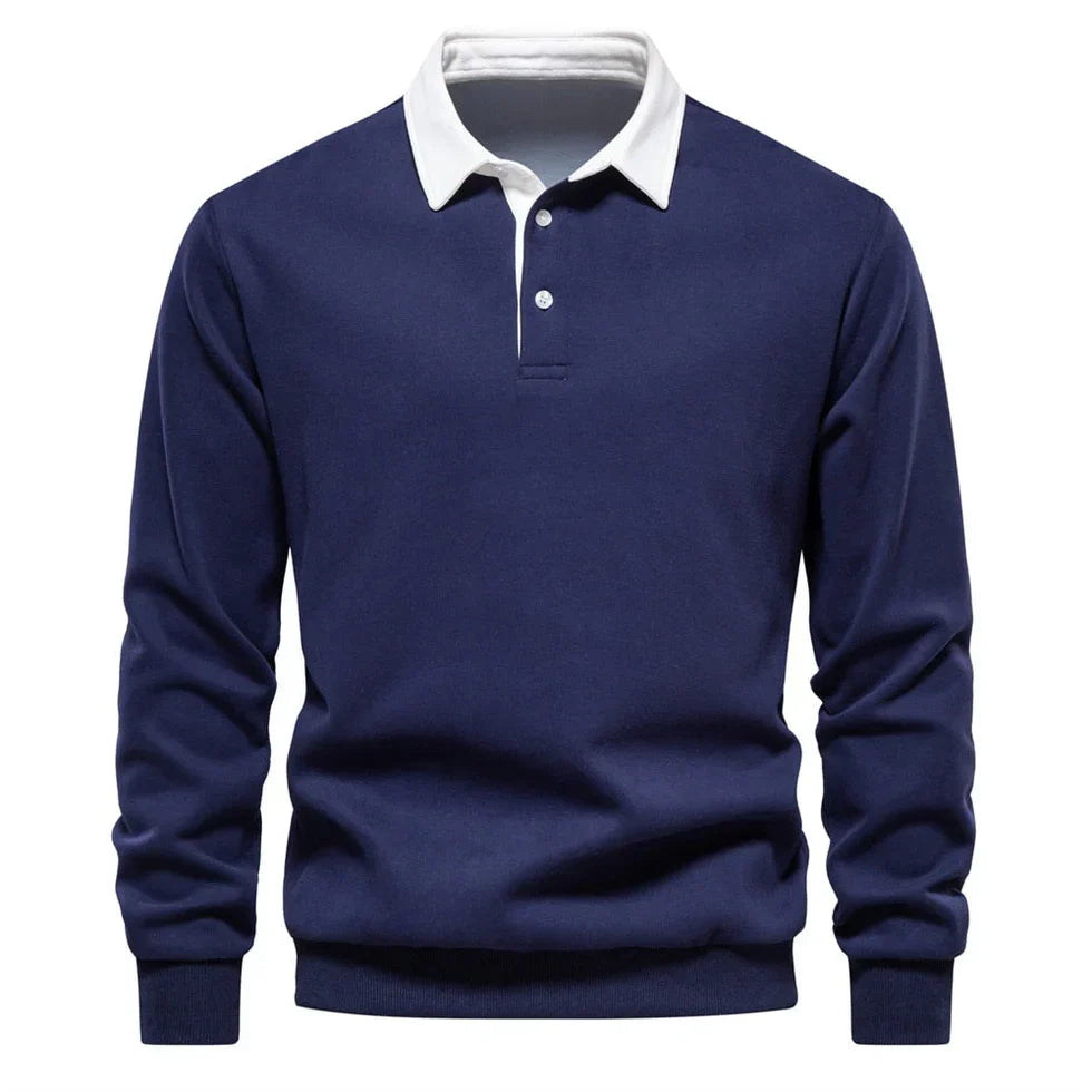 Anderson - Langarmshirt mit kragen