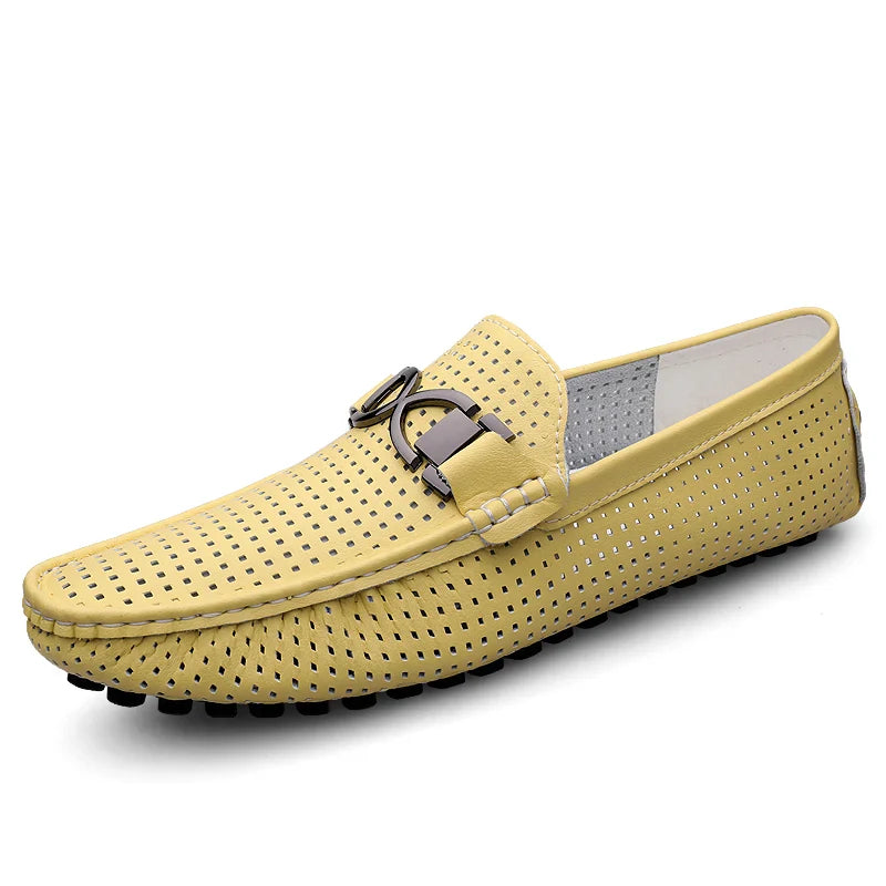 Elegante Herren-Loafer aus echtem Leder