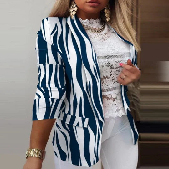 Maryann - Damen langarm tie dye blazer