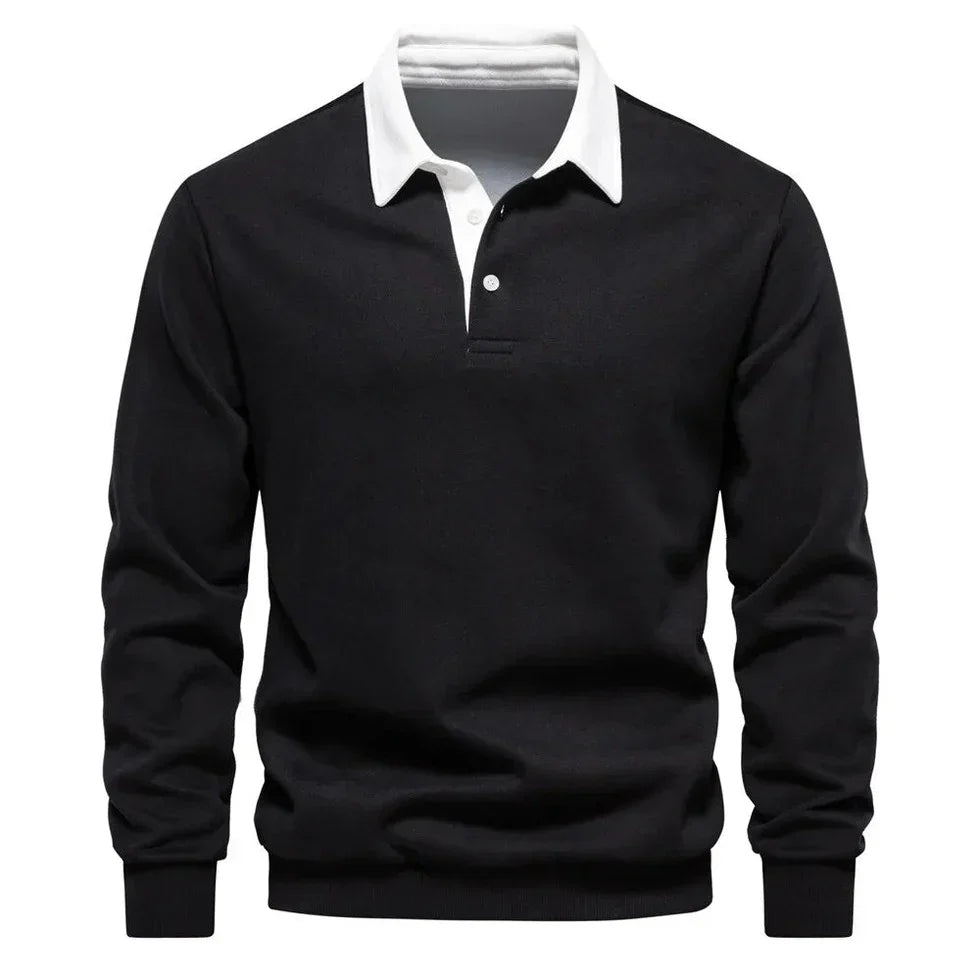 Anderson - Langarmshirt mit kragen