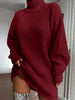 Salomea - Bequemes Rollkragenkleid