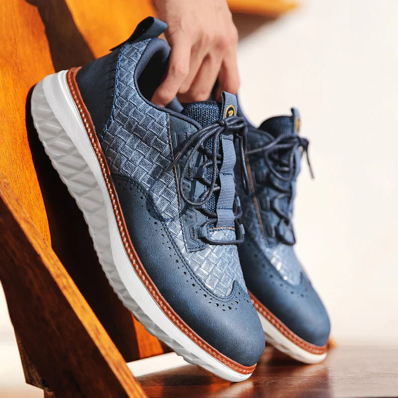 Achim - Herren Schnürsneaker Leichte Schuhe mit weicher Oberfläche