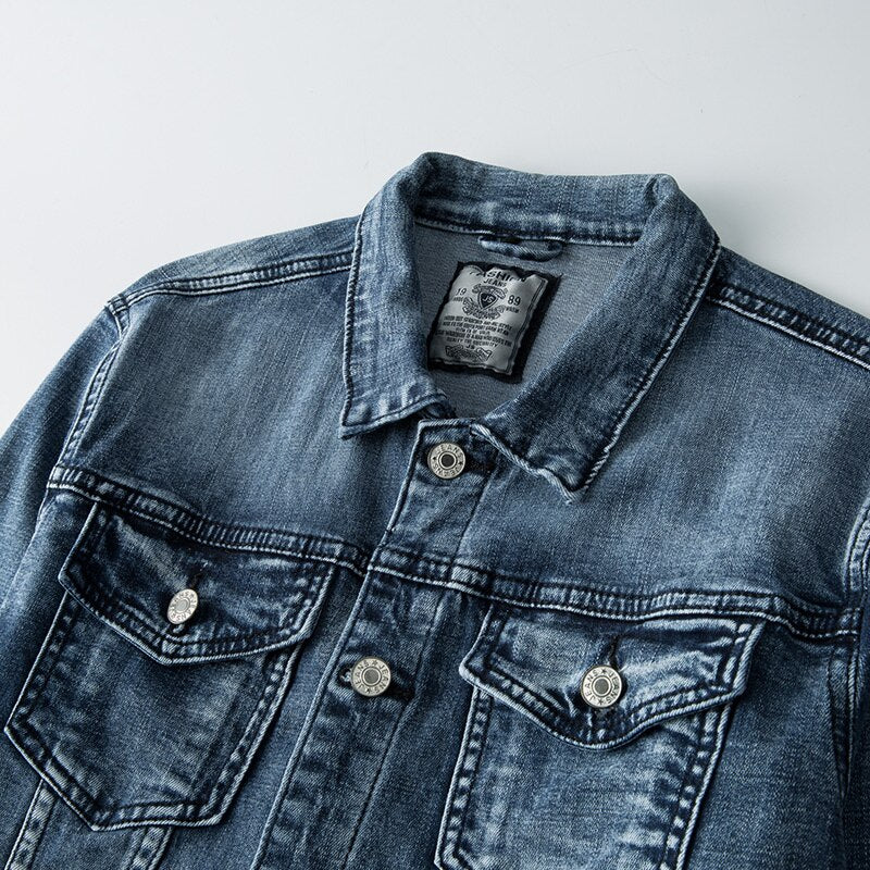 Louis - Stylische denim-jacke