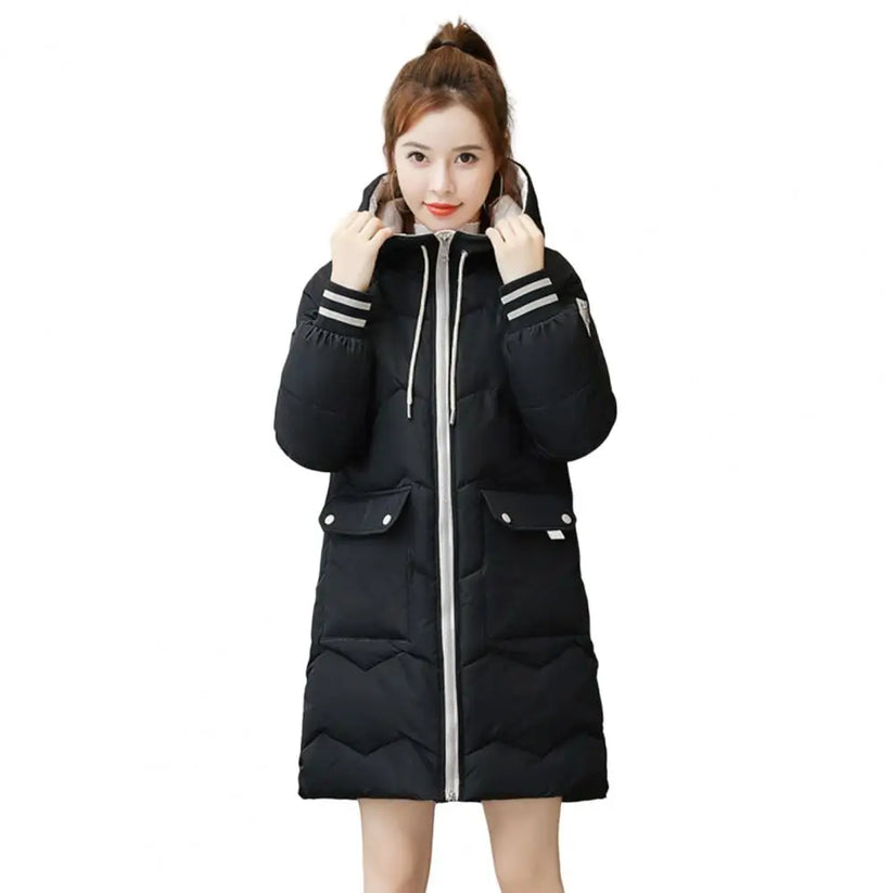 Juliet - Lange gefütterte jacke für damen