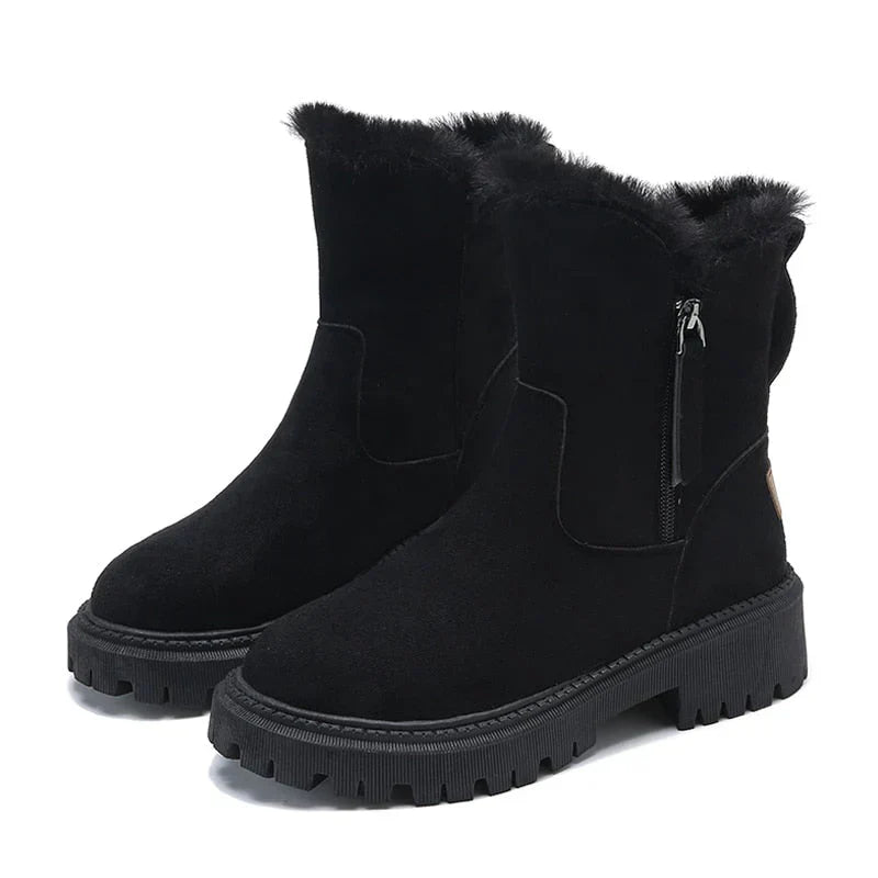 Romina - Knöchelhohe schneestiefel für damen