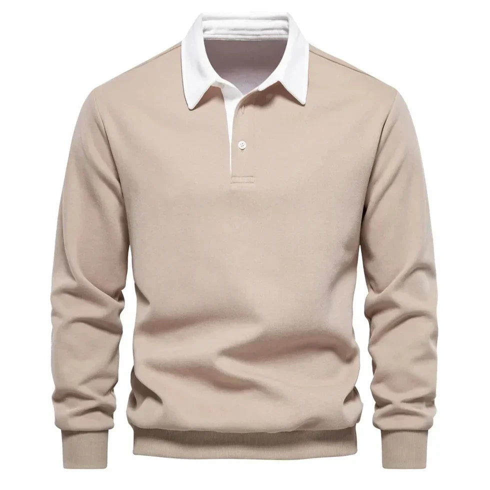 Anderson - Langarmshirt mit kragen