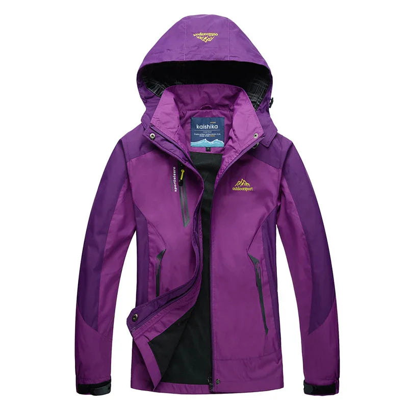 Stephanie - Wasserdichter Trekking-Windbreaker Für Frauen