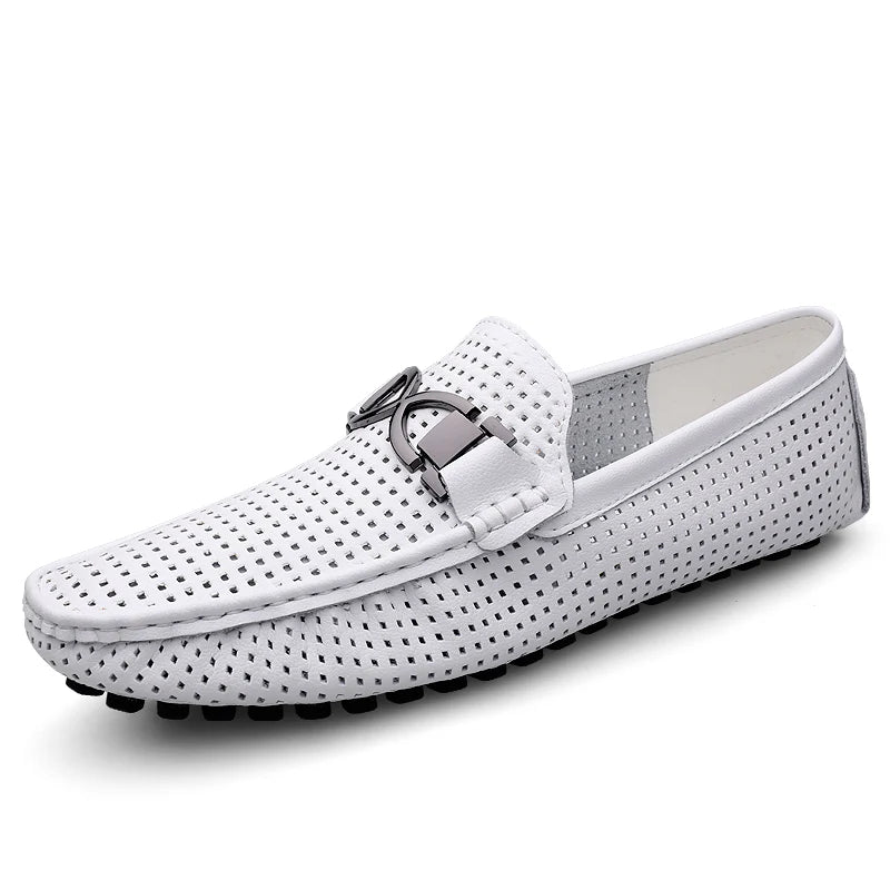 Elegante Herren-Loafer aus echtem Leder