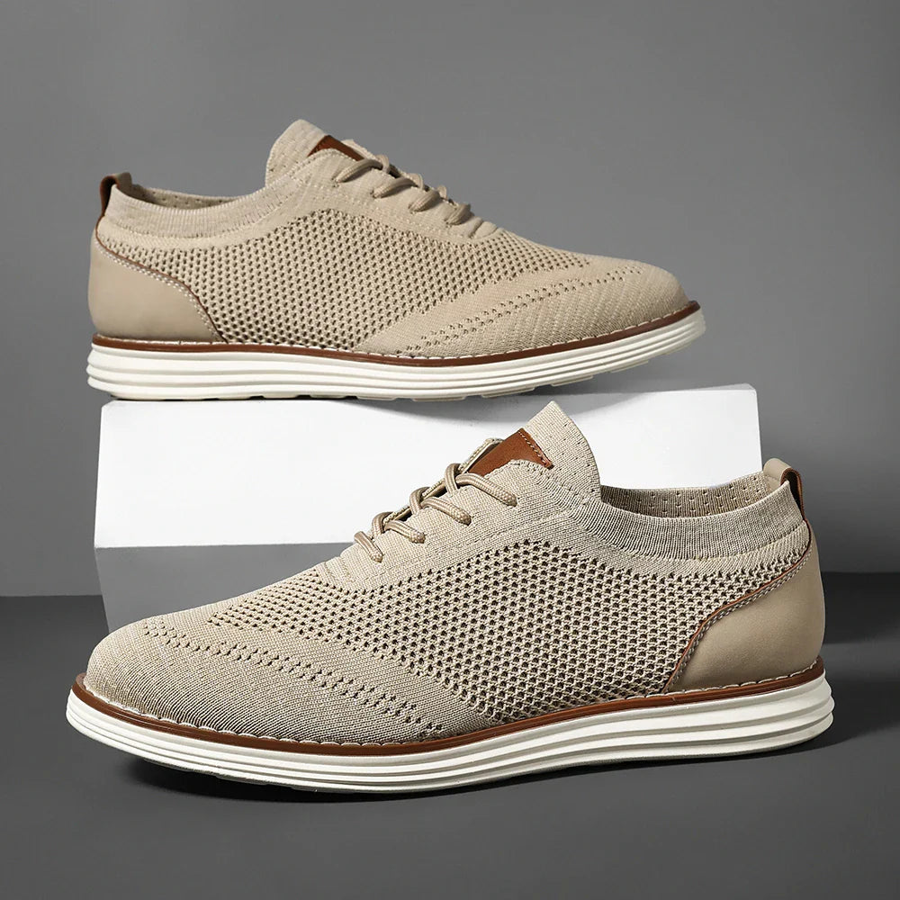 Herren Flyknit Oxford Freizeitschuhe - Leicht und Gepolstert