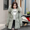 Frances - Warm gefütterte winterjacke mit kapuze für damen