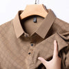 Herren-Kurzarm-Poloshirt mit Knopfkragen