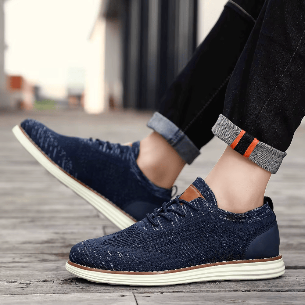 Herren Flyknit Oxford Freizeitschuhe - Leicht und Gepolstert