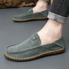Herren Slipper aus Wildleder - Bequeme Freizeitschuhe zum Hineinschlüpfen