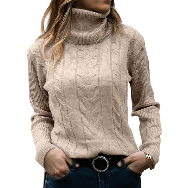 Maren - Damen rollkragenpullover