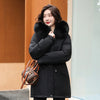 Frances - Warm gefütterte winterjacke mit kapuze für damen