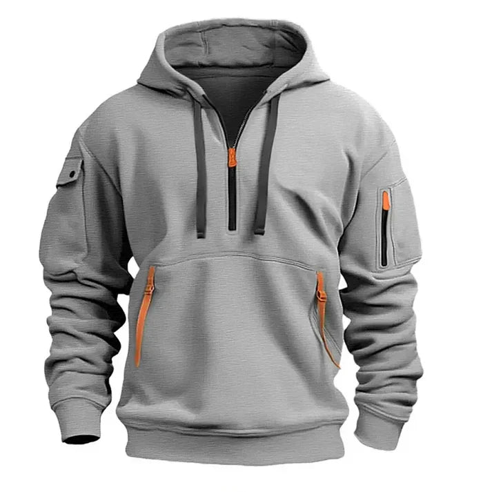 Freddy - Sportliche Herren Hoodies Mit Half Zip