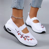 Orthopädische Wanderschuhe für Damen mit Mesh-Obermaterial und Riemen