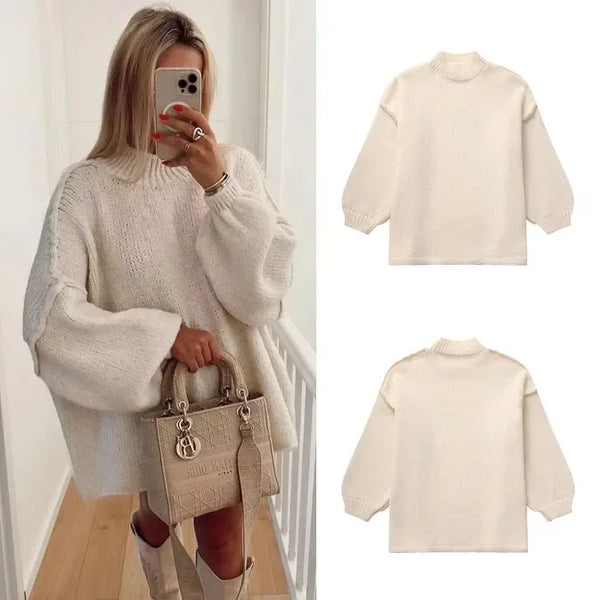 Amanda - Kuscheliger strickpullover für den winter