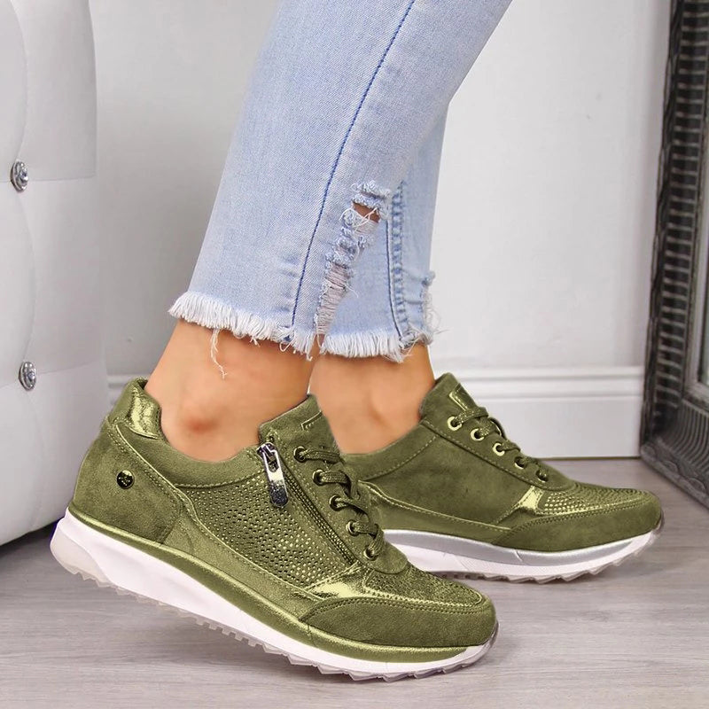 Ursel - Orthopädische Sneakers mit Reißverschluss