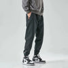 Herren-Jogginghose aus Denim mit Kordelzug an der Taille und am Beinabschluss