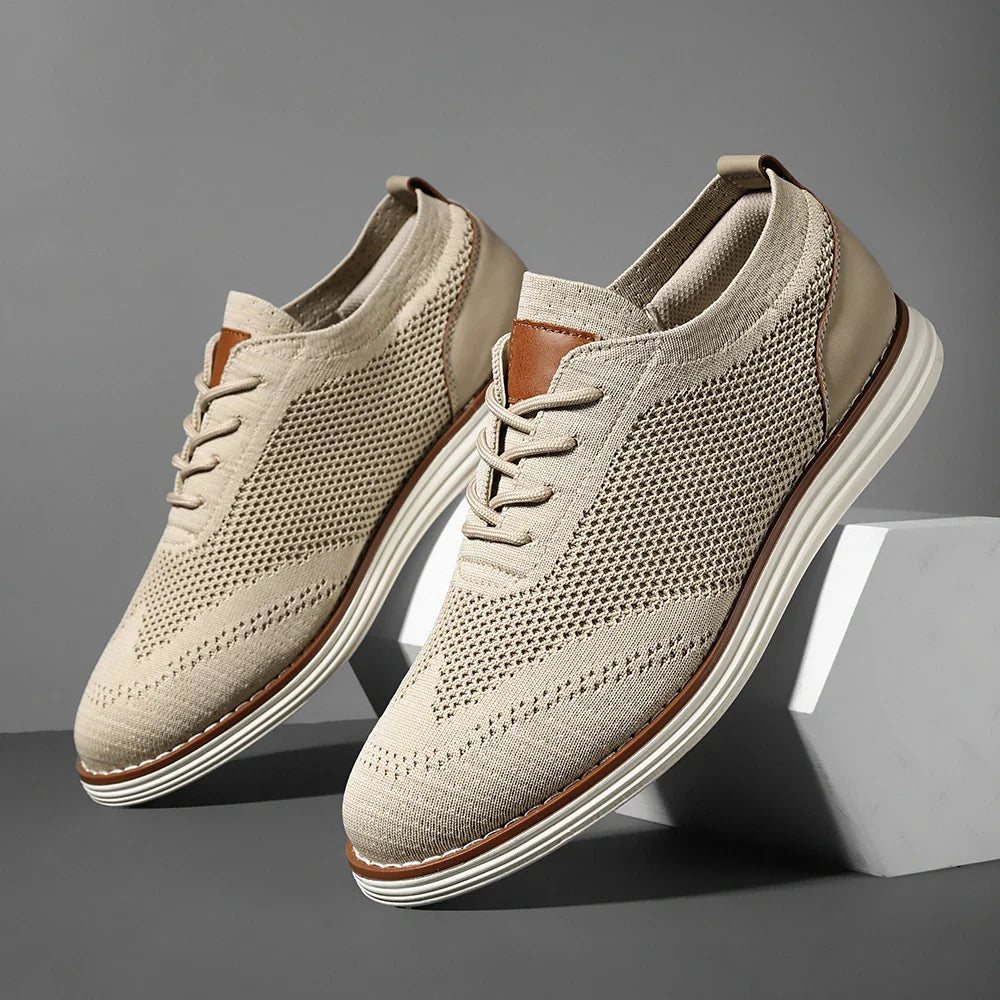 Herren Flyknit Oxford Freizeitschuhe - Leicht und Gepolstert