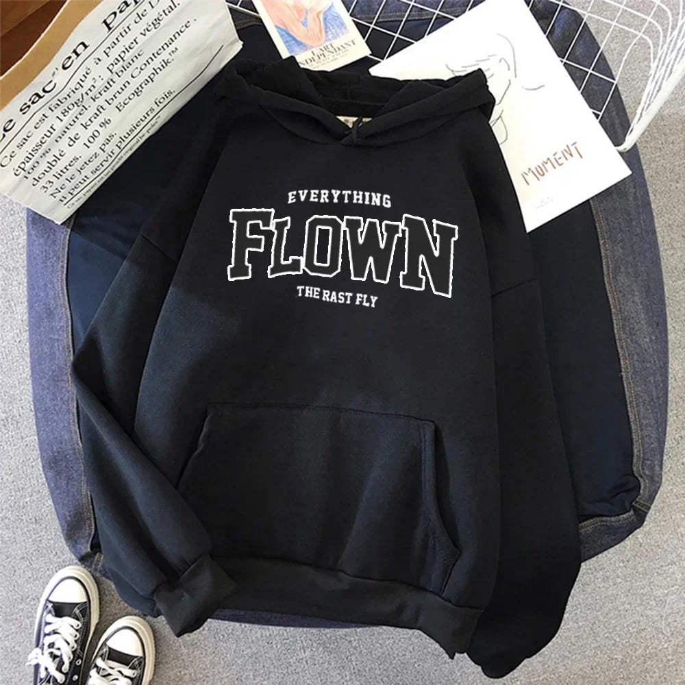 Destinee - lässige hoodies mit print für damen