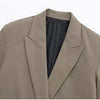 Lilly - Eleganter blazer mit langen armeln und strukturiertem design