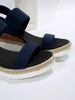 Damen Slip On Sandalen mit rutschfester Sohle - Freizeit Schuhwerk