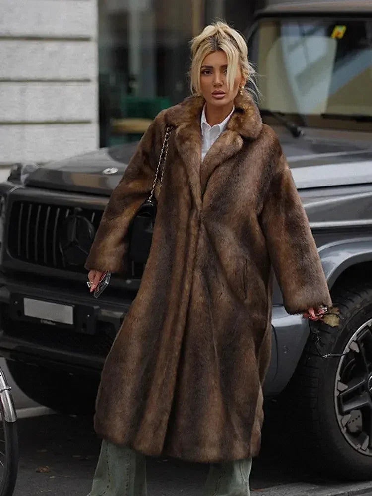 Sophie - Wistar Luxus Pelz Wintermantel