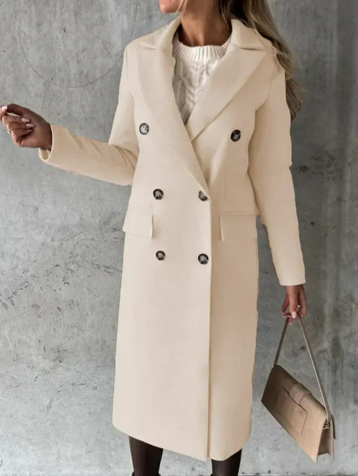 Tessa - Eleganter Langer Mantel
