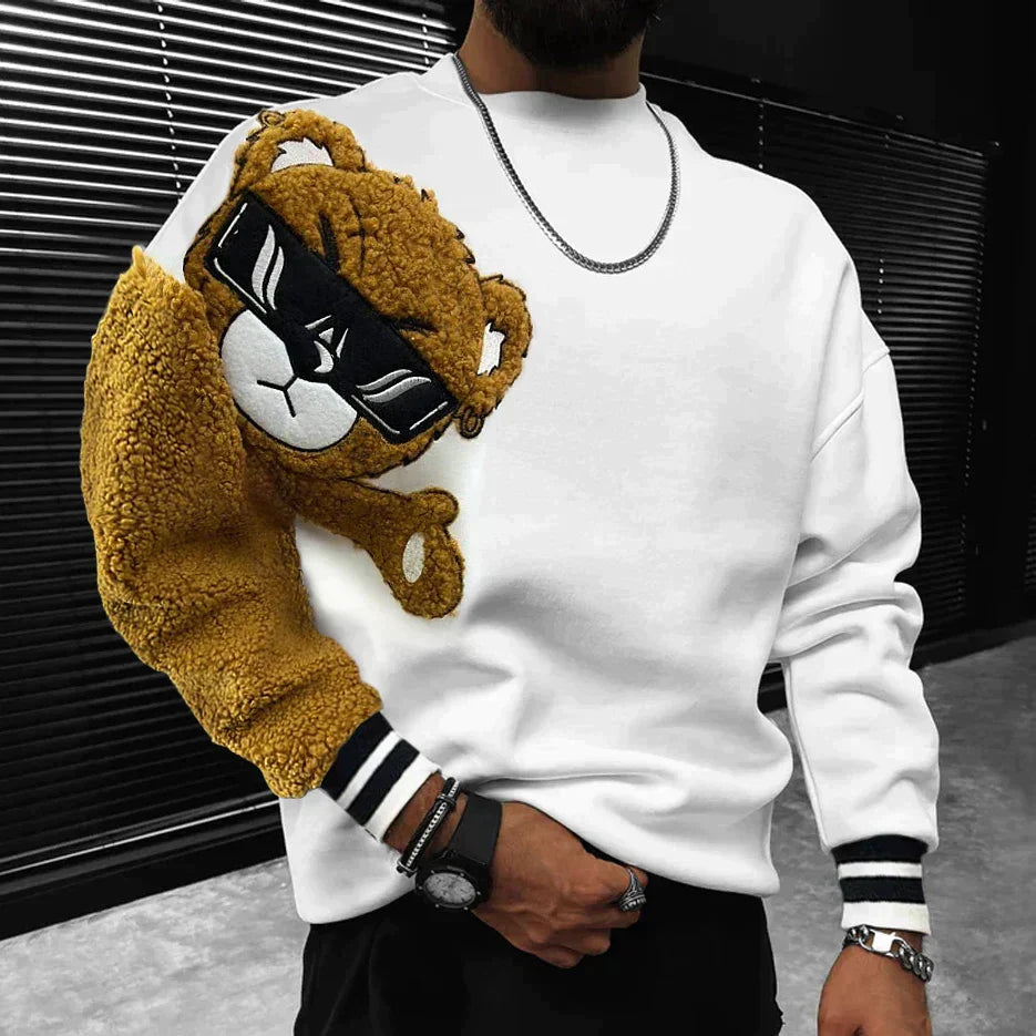 Rasmus - Teddybär-pullover für herren