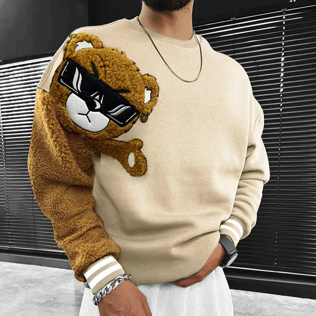 Rasmus - Teddybär-pullover für herren