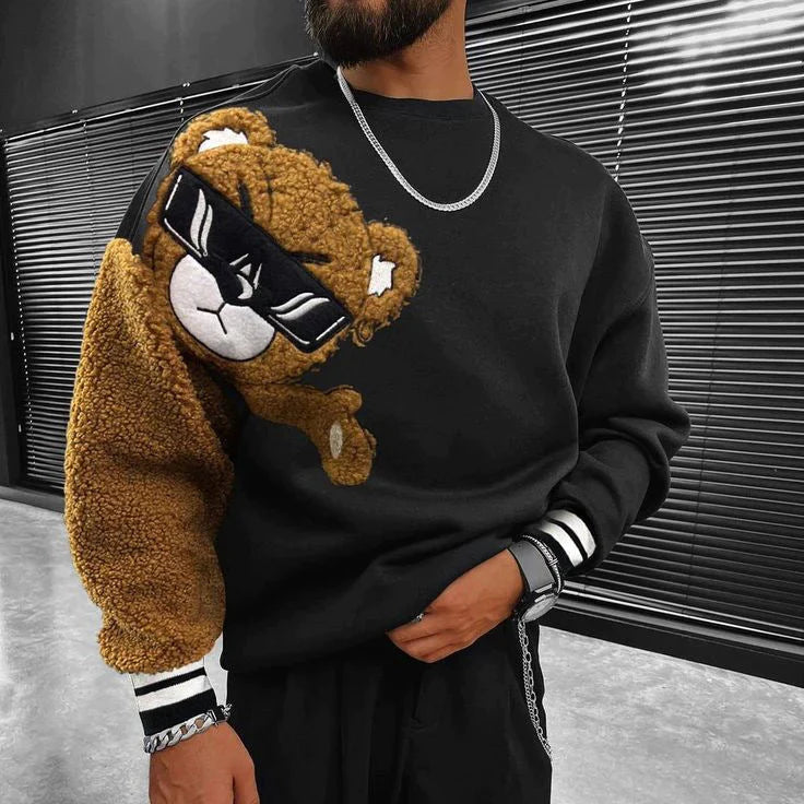 Rasmus - Teddybär-pullover für herren