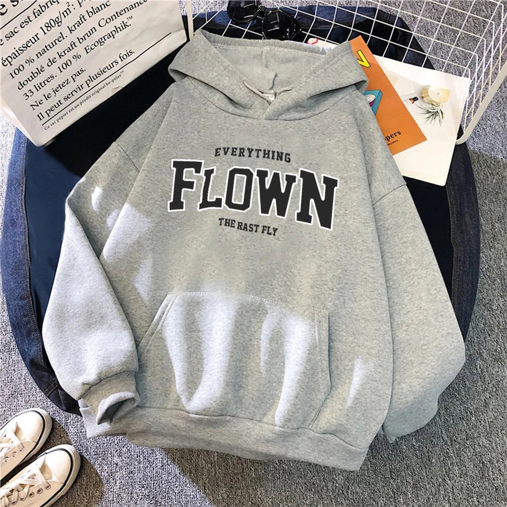 Destinee - lässige hoodies mit print für damen