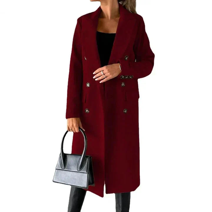 Margo - Damen Wintermantel Mit Revers