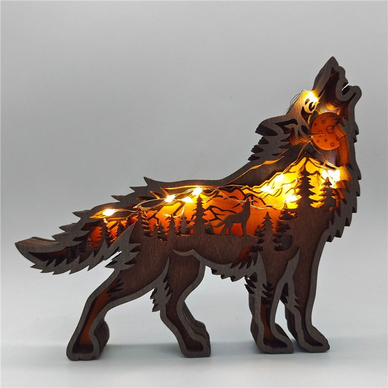 Fauna™ - 3D Kreatives Tierdekor aus Holz